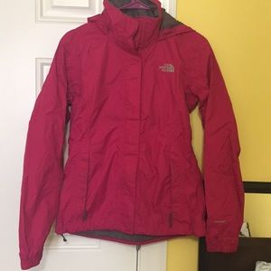 LAST CHANCE→ Pink Northface Raincoat